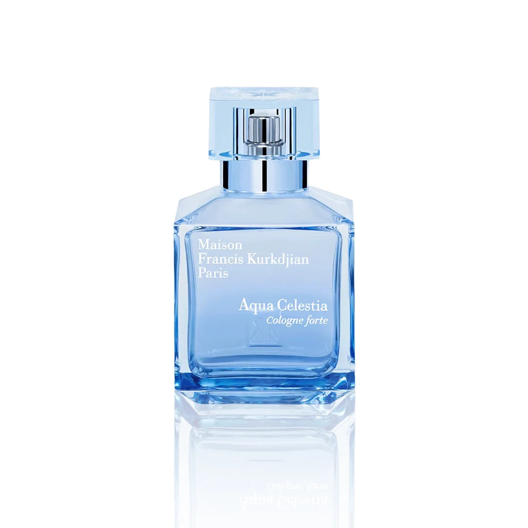 Maison Francis Kurkdjian Aqua Celestia Cologne Forte Eau de Parfum 70 ml Flakon auf weißem Hintergrund