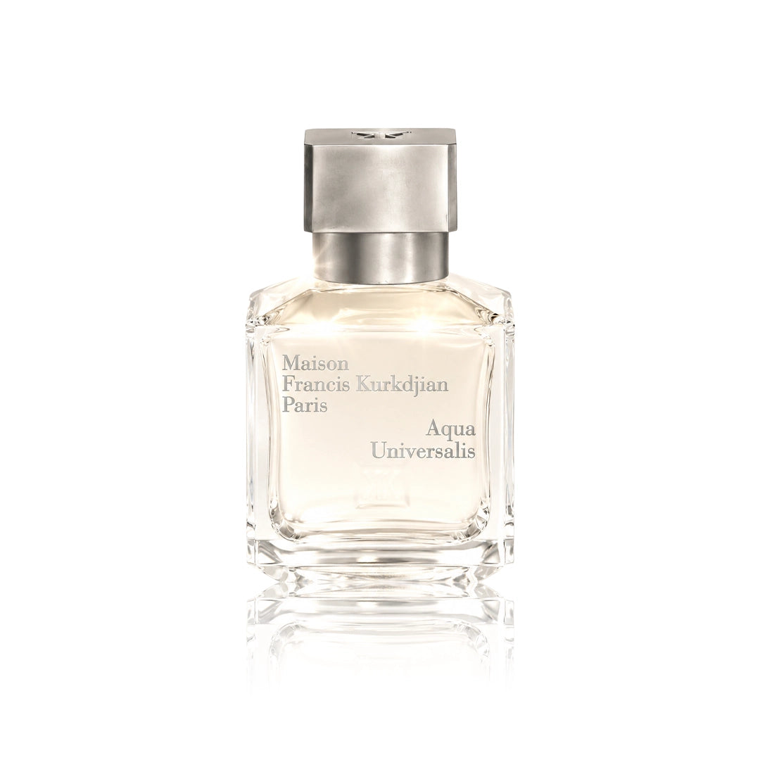Maison Francis Kurkdjian Aqua Universalis Eau de Toilette 70 ml Flakon auf weißem Hintergrund