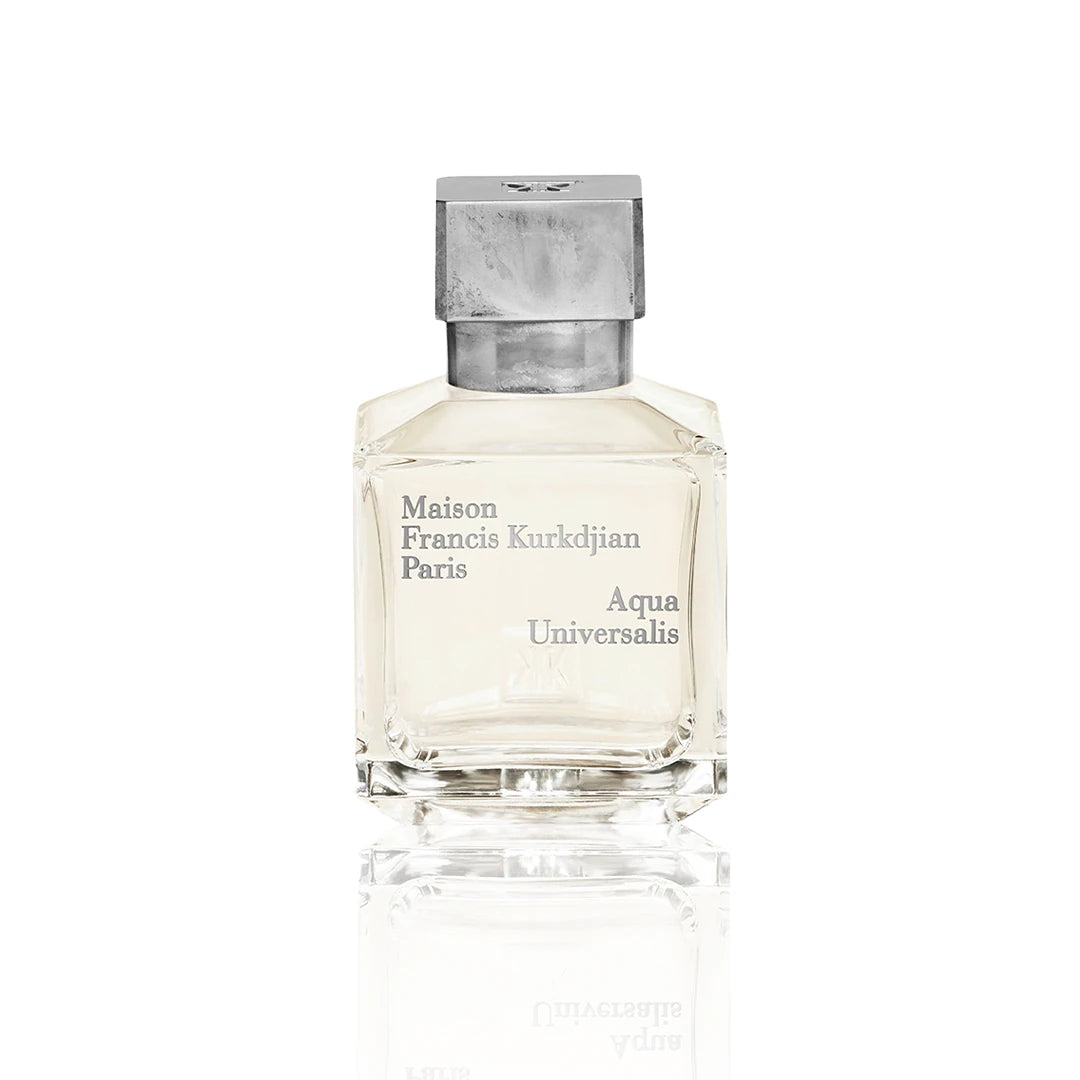Maison Francis Kurkdjian Aqua Universalis Eau de Toilette 70 ml Flakon auf weißem Hintergrund