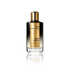 Mancera Amber & Roses Eau de Parfum 120 ml Flakon auf weißem Hintergrund