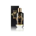 Mancera Black Noir Eau de Parfum 120 ml Flakon mit Originalverpackung auf weißem Hintergrund