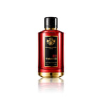 Mancera Red Tobacco Eau de Parfum 120 ml Flakon auf weißem Hintergrund