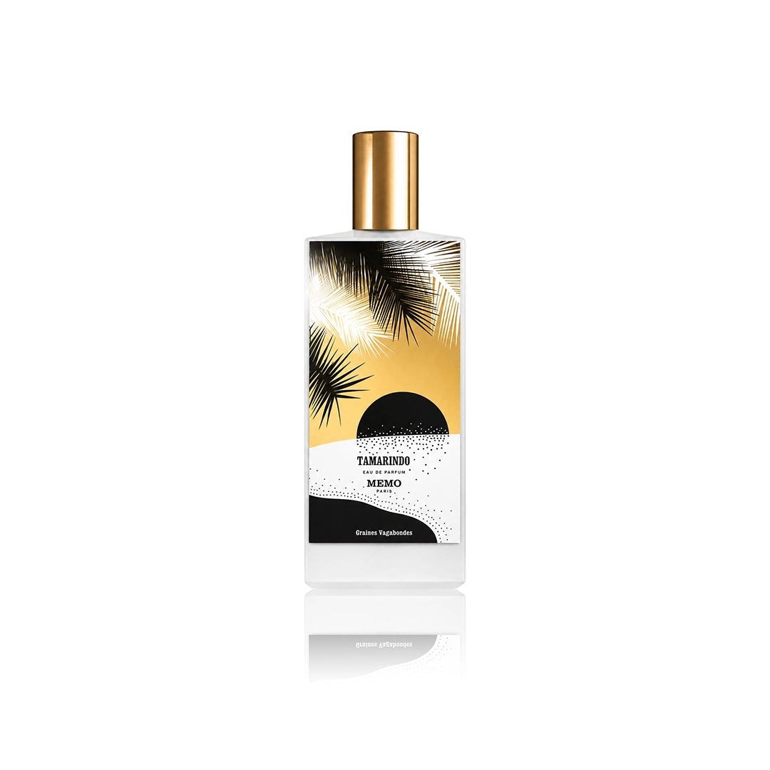 Memo Paris Tamarindo Eau de Parfum 75 ml Flakon auf weißem Hintergrund