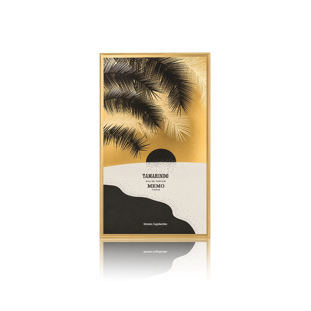 Memo Paris Tamarindo Eau de Parfum 75 ml mit Originalverpackung auf weißem Hintergrund