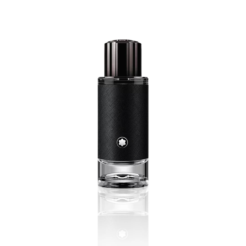 Montblanc Explorer Eau de Parfum 30 ml Flakon auf weißem Hintergrund