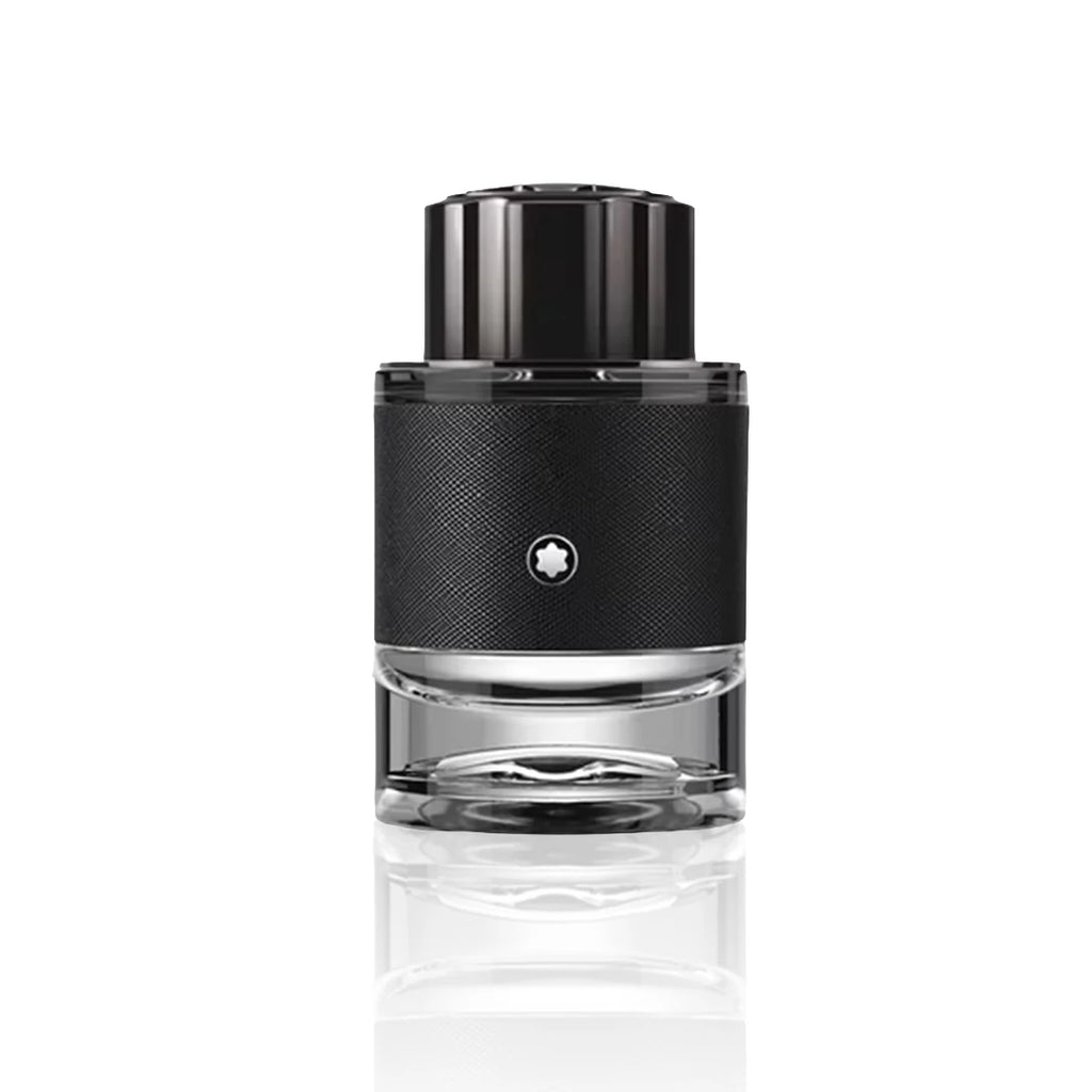 Montblanc Explorer Eau de Parfum 60 ml Flakon auf weißem Hintergrund