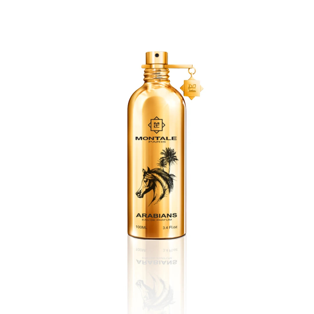 Montale Arabians Eau de Parfum 100 ml Flakon auf weißem Hintergrund