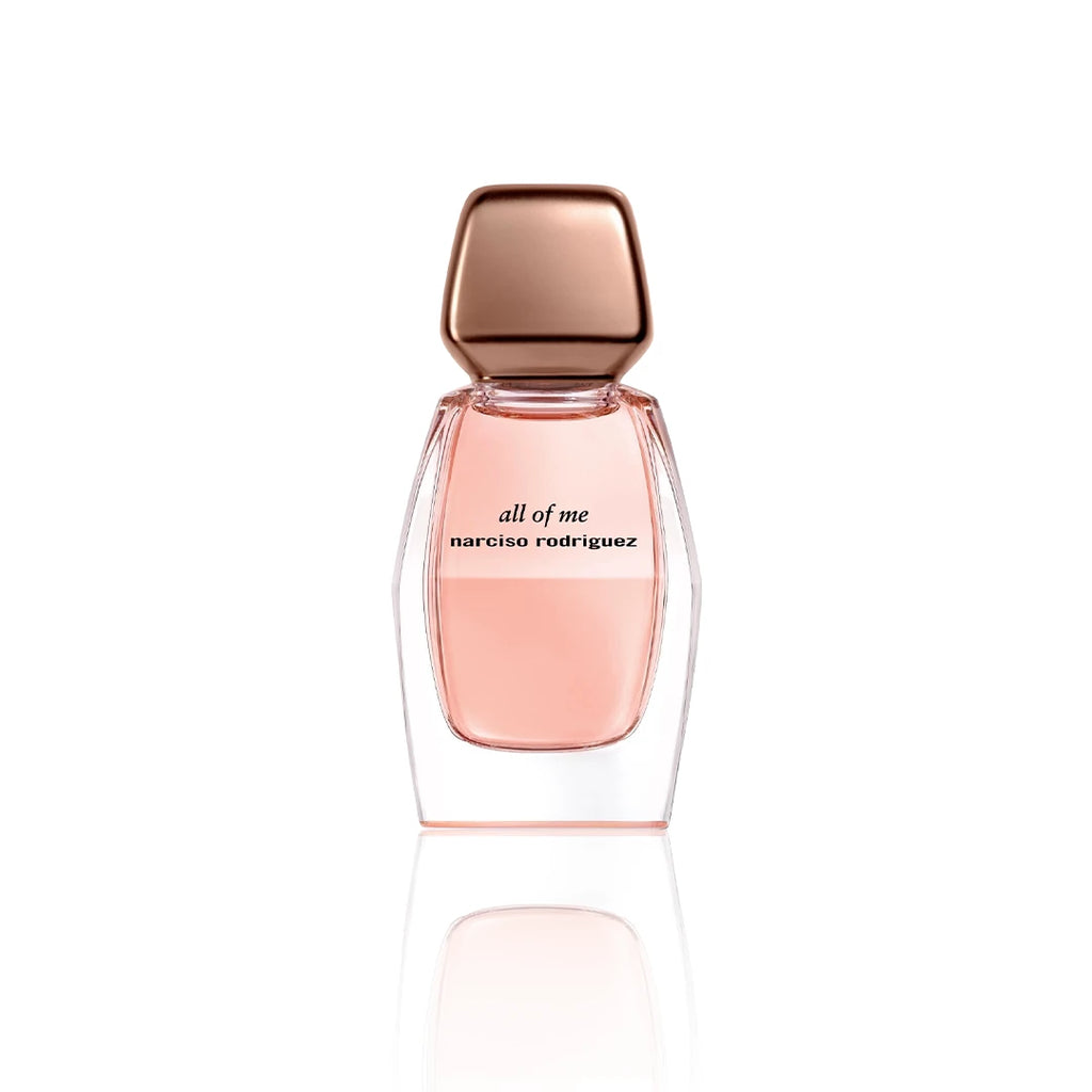 Narciso Rodriguez All of Me Eau de Parfum 50 ml Flakon auf weißem Hintergrund