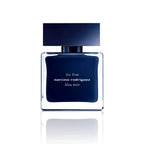 Narciso Rodriguez For Him Bleu Noir Eau de Parfum 100 ml Flakon auf weißem Hintergrund
