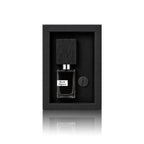 Nasomatto Black Afgano Extrait de Parfum 30 ml Flakon mit Originalverpackung auf weißem Hintergrund mit der Flasche in der Box