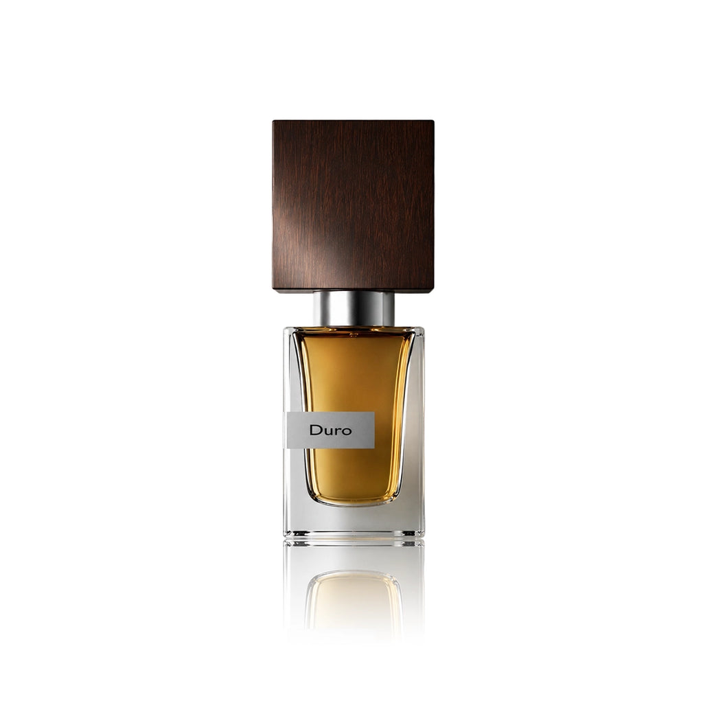 Nasomatto Duro Extrait de Parfum 30 ml Flakon auf weißem Hintergrund