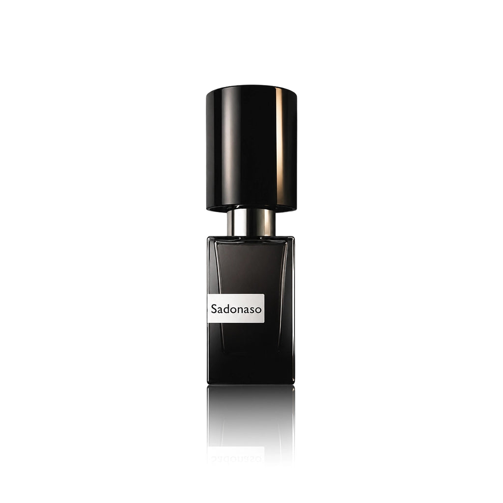 Nasomatto Sadonaso Extrait de Parfum 30 ml Flakon auf weißem Hintergrund