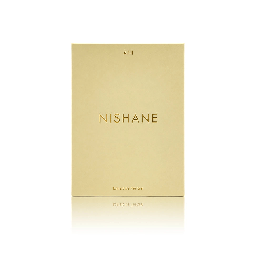 Nishane Ani Extrait de Parfum 100 ml mit Originalverpackung auf weißem Hintergrund