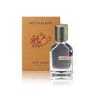 Orto Parisi Megamare Extrait de Parfum 50 ml Flakon mit Originalverpackung auf weißem Hintergrund