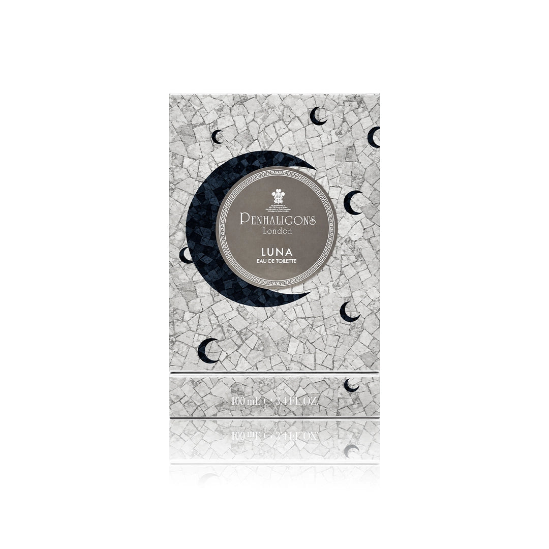 Penhaligon’s Luna Eau de Toilette 100 ml Originalverpackung auf weißem Hintergrund