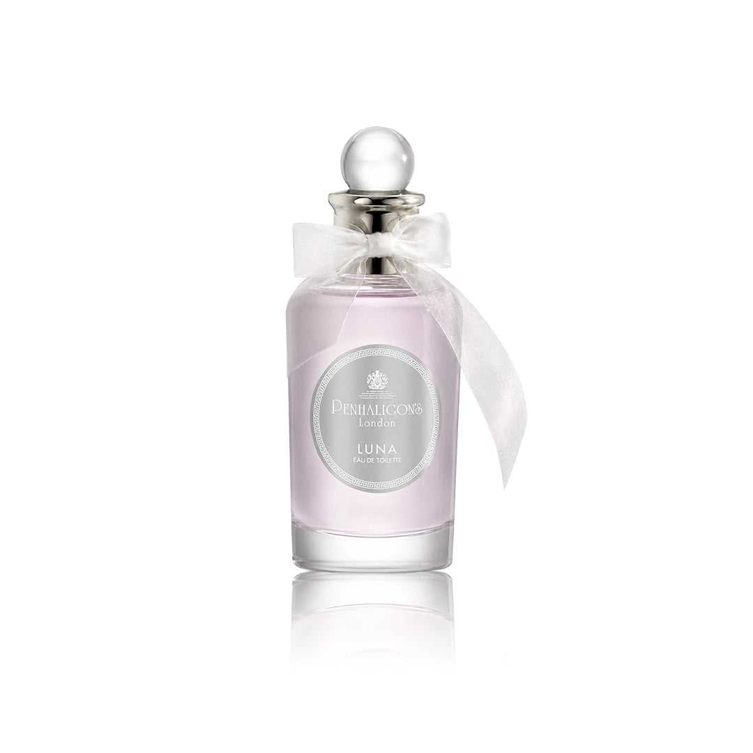 Penhaligon’s Luna Eau de Toilette 100 ml Flakon auf weißem Hintergrund