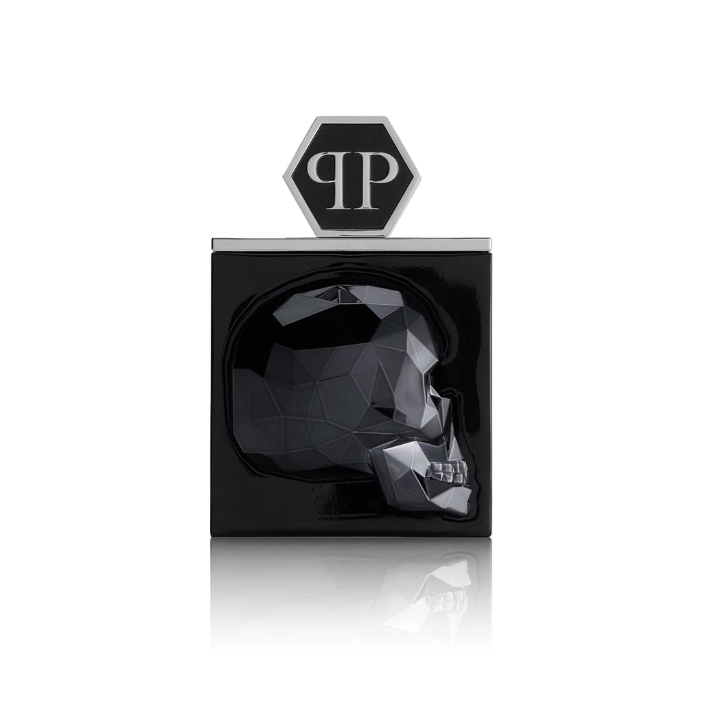Philipp Plein The $kull Eau de Parfum 125 ml Flakon auf weißem Hintergrund Frontalansicht