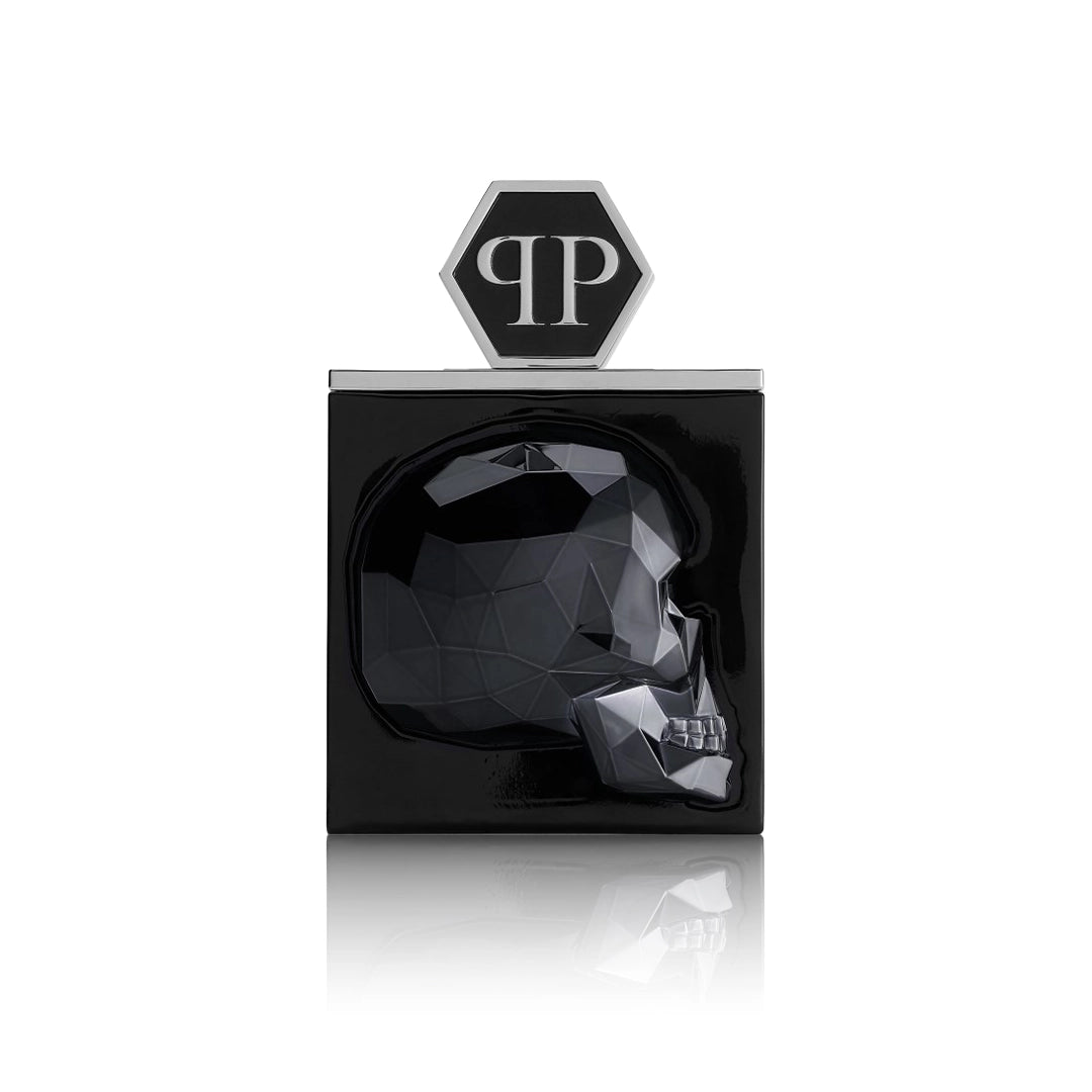 Philipp Plein The $kull Eau de Parfum 125 ml Flakon auf weißem Hintergrund Frontalansicht