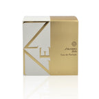 Shiseido Zen Eau de Parfum 100 ml Flakon mit Originalverpackung auf weißem Hintergrund