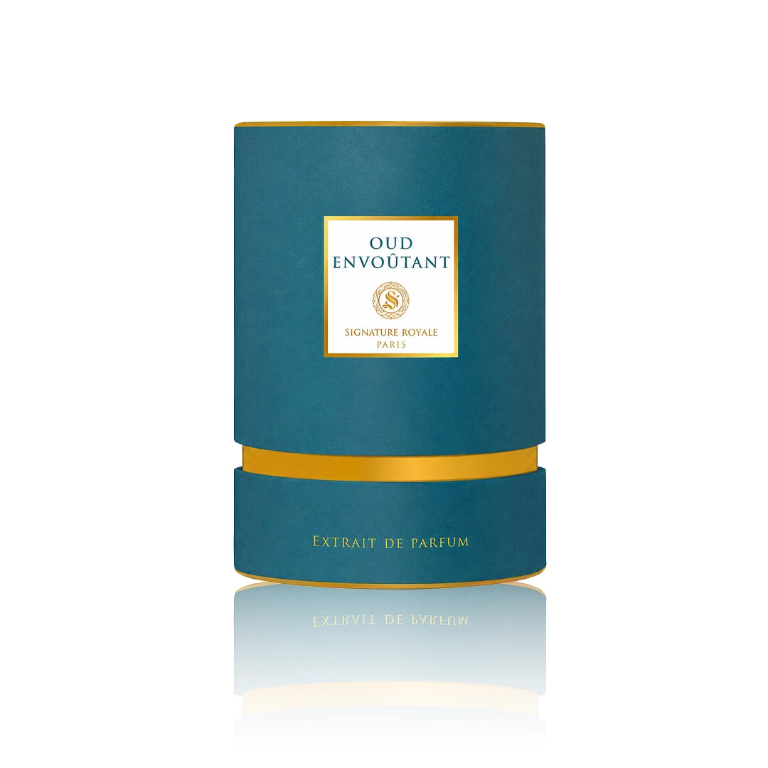 Signature Royale Oud Envoutant Extrait de Parfum 50 ml  Originalverpackung auf weißem Hintergrund 