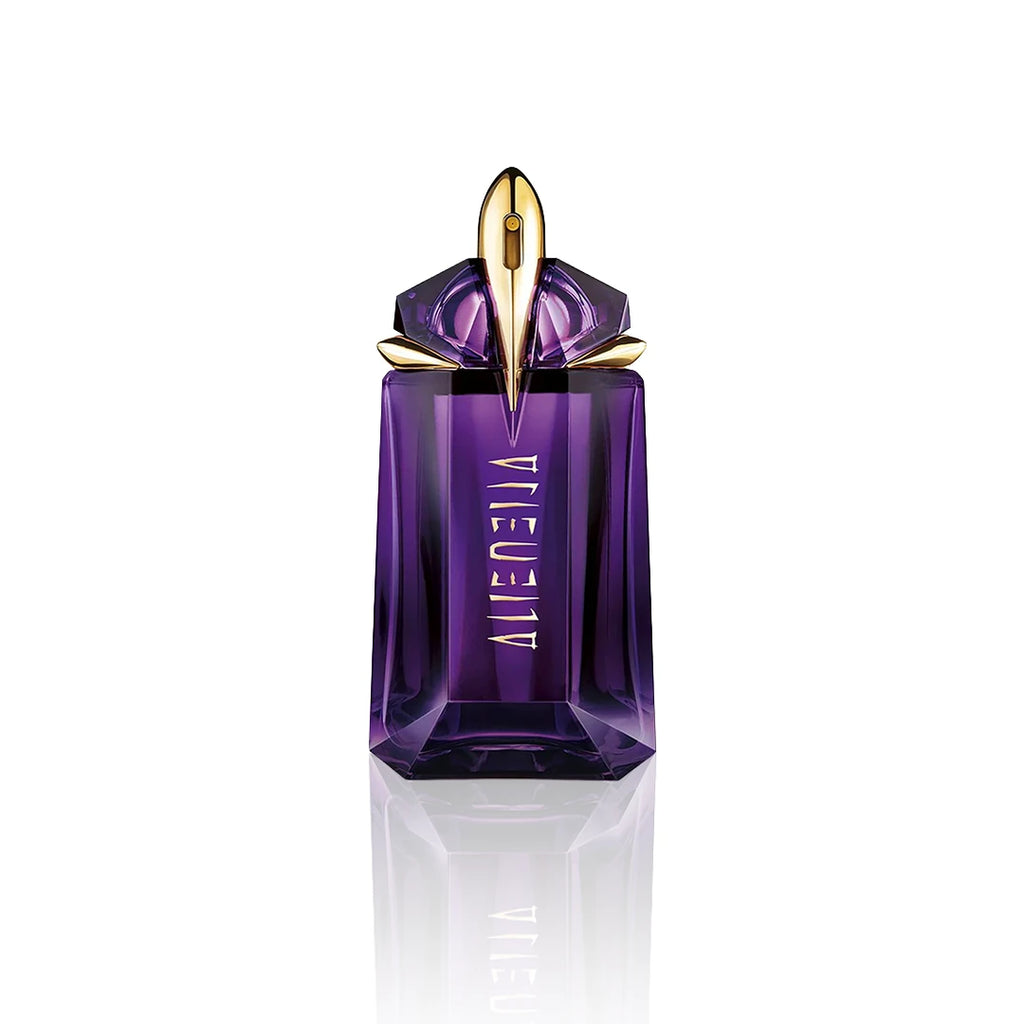 Thierry Mugler Alien Eau de Parfum 60 ml Flakon auf weißem Hintergrund