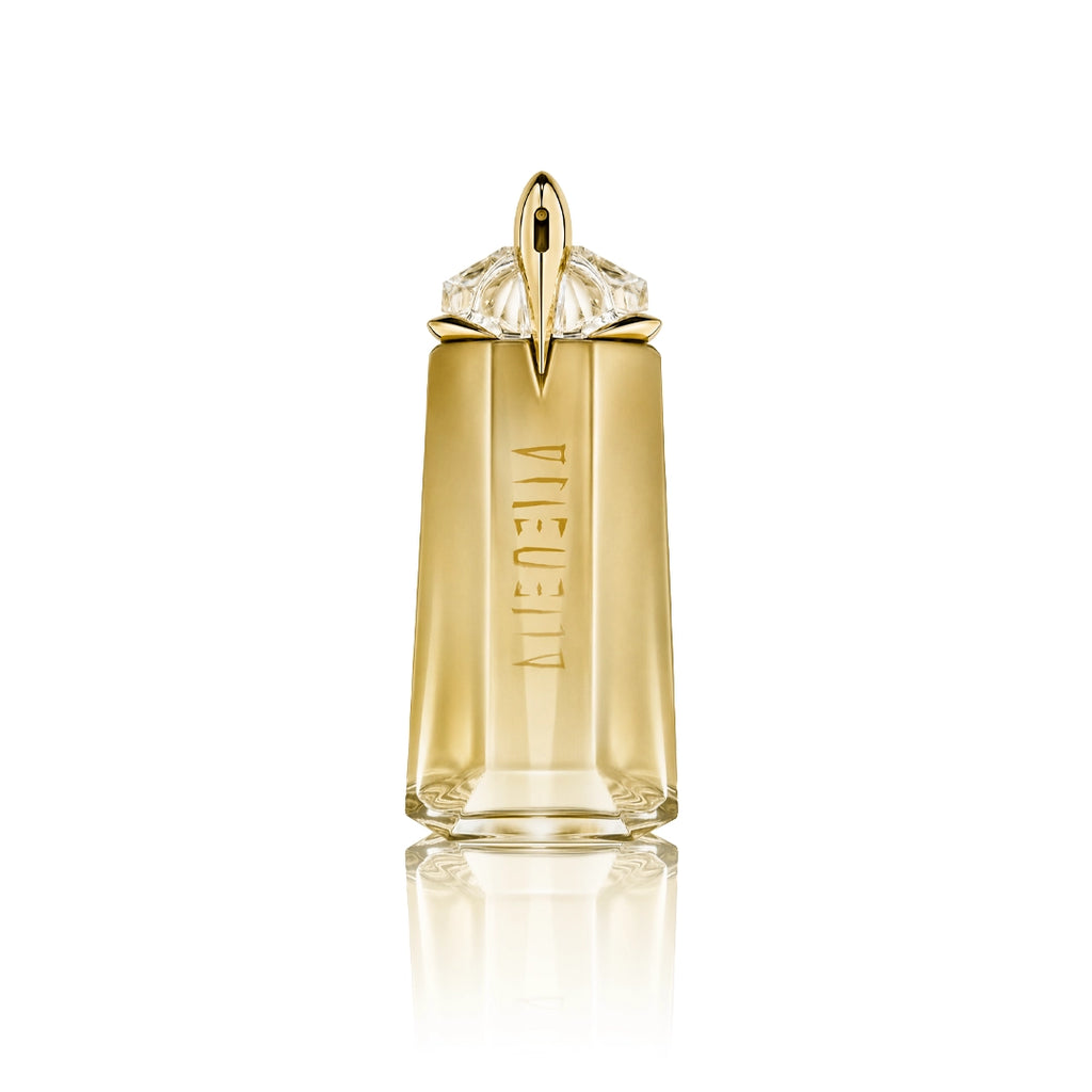 Thierry Mugler Alien Goddess Eau de Parfum 90 ml Flakon auf weißem Hintergrund