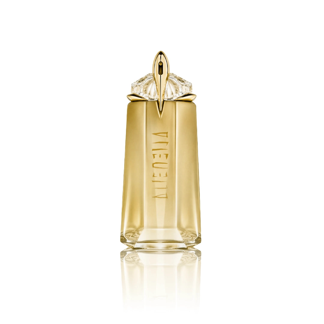 Thierry Mugler Alien Goddess Eau de Parfum 90 ml Flakon auf weißem Hintergrund