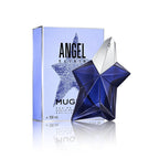 Thierry Mugler Angel Elixir Eau de Parfum 100 ml Flakon mit Originalverpackung auf weißem Hintergrund