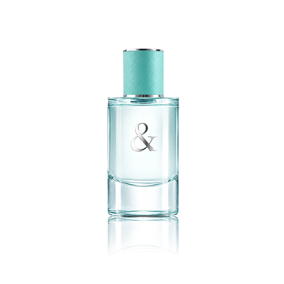 Tiffany & Co. Tiffany & Love for Her Eau de Parfum Spray 50 ml Flakon auf weißem Hintergrund