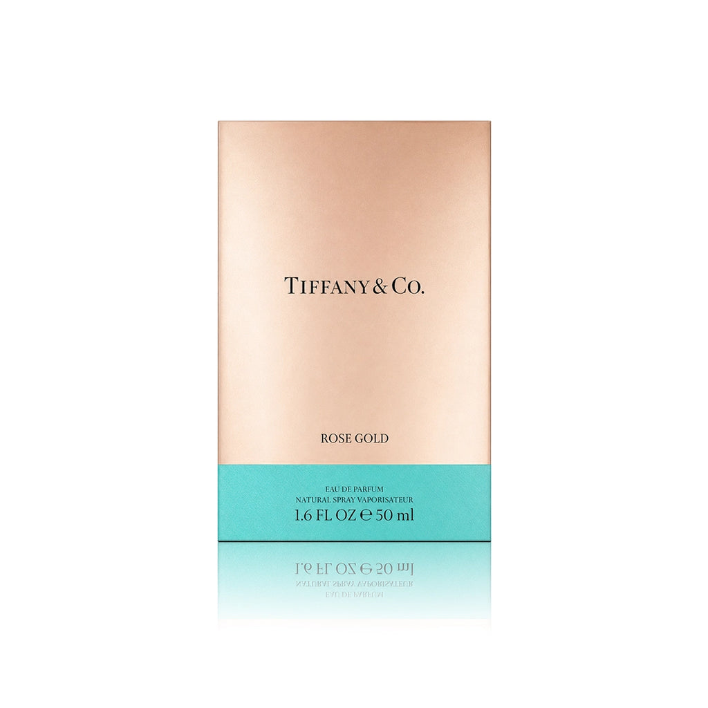 Tiffany & Co. Rose Gold Eau de Parfum Spray 50 ml Originalverpackung auf weißem Hintergrund