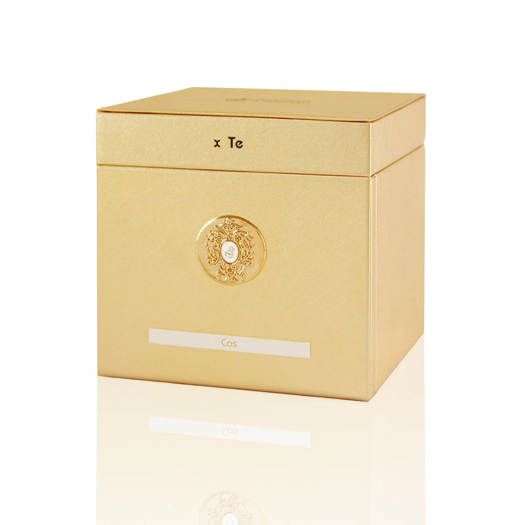 Tiziana Terenzi Cas Extrait de Parfum 100 ml mit Originalverpackung auf weißem Hintergrund