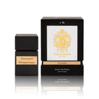 Tiziana Terenzi Foconero Extrait de Parfum 100 ml Flakon mit Originalverpackung auf weißem Hintergrund