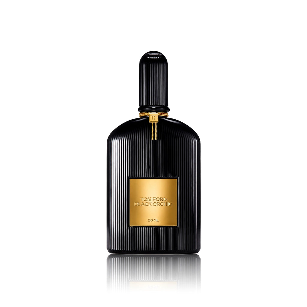 Tom Ford Black Orchid Eau de Parfum 100 ml Flakon auf weißem Hintergrund