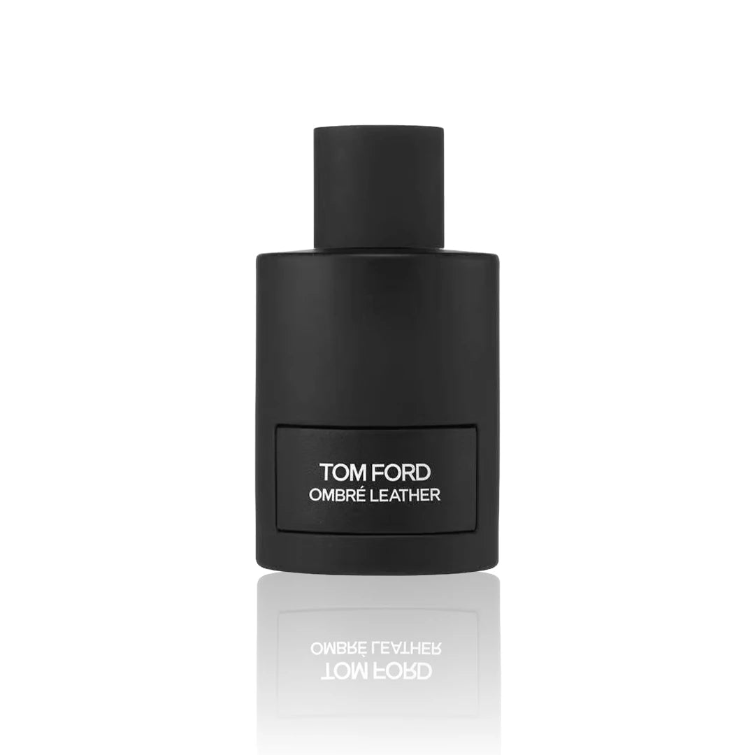 Tom Ford Ombré Leather Eau de Parfum 100 ml Flakon auf weißem Hintergrund