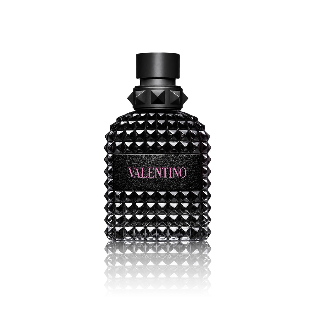 Valentino Born in Roma Uomo Extradose Parfum 50 ml Flakon auf weißem Hintergrund
