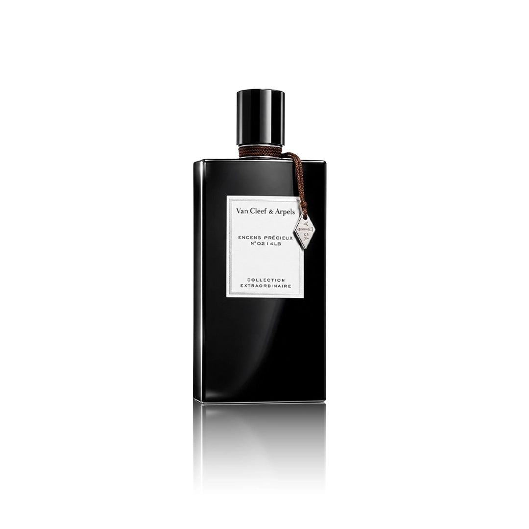 Van Cleef & Arpels Encens Précieux Collection Extraordinaire Eau de Parfum Flakon aus 75 ml auf weißem Hintergrund