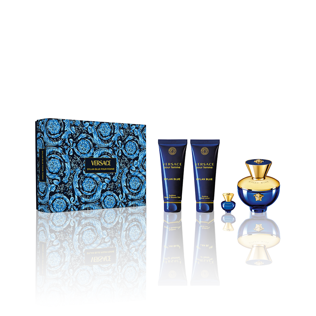 Versace Dylan Blue 100 ml + BL 100 ml + SG 100 ml + 5 ml