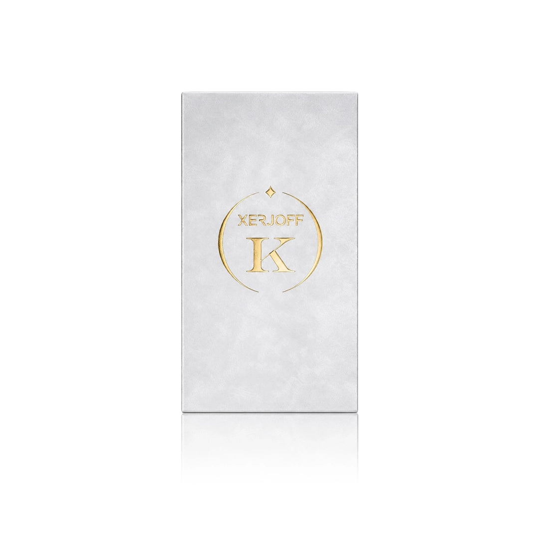Xerjoff Aqua Regia Eau de Parfum 100 ml mit Originalverpackung auf weißem Hintergrund