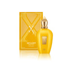 Xerjoff Vibe Erba Gold Eau de Parfum 100 ml Flakon mit Originalverpackung auf weißem Hintergrund