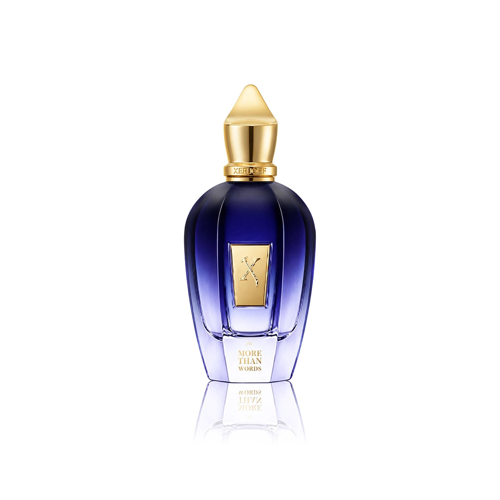 Xerjoff More Than Words Eau de Parfum 100 ml Flakon auf weißem Hintergrund