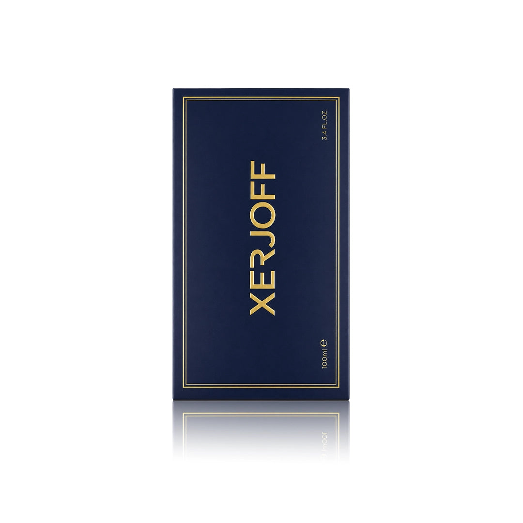 Xerjoff Torino 21 Eau de Parfum 100 ml mit Originalverpackung auf weißem Hintergrund