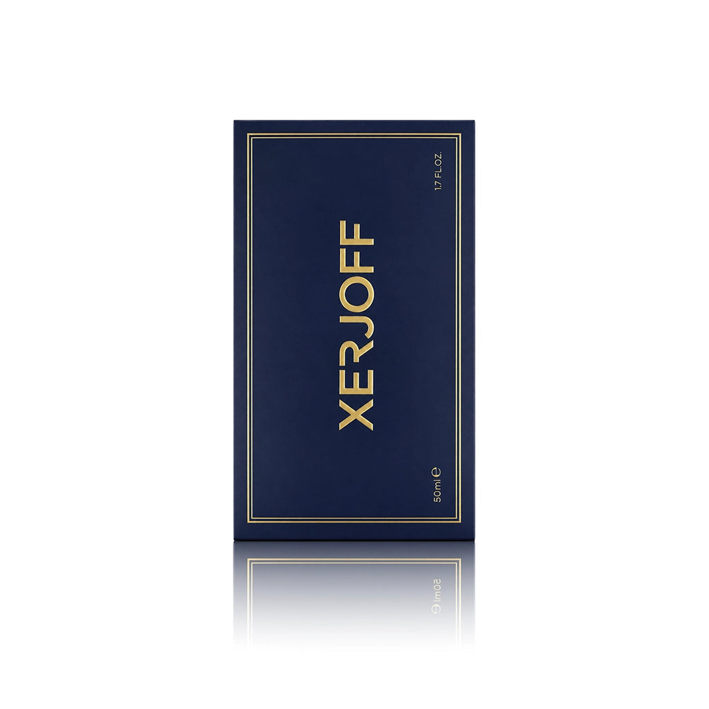 Xerjoff Torino 22 Eau de Parfum 50 ml mit Originalverpackung auf weißem Hintergrund