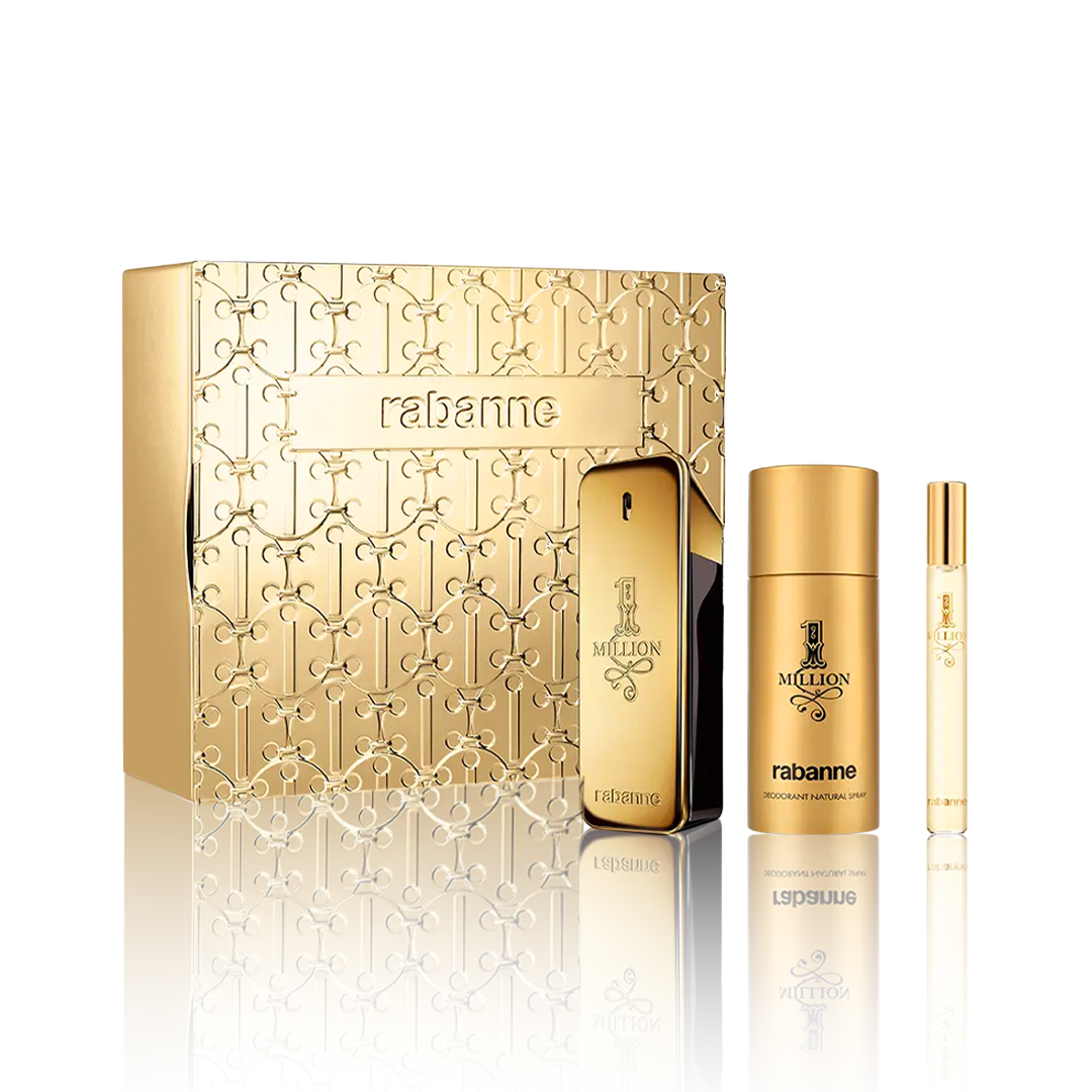 Paco Rabanne 1 Million 100 ml + Deospray 150 ml + 10 ml